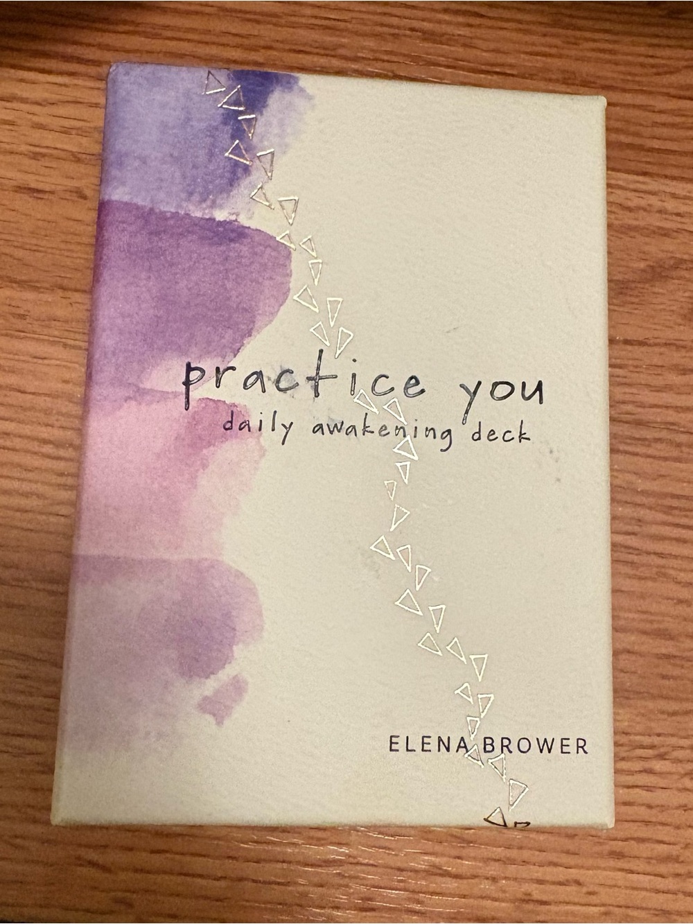 Practice You Daily Awakening Deck by Elena Brower - Purple Ombre